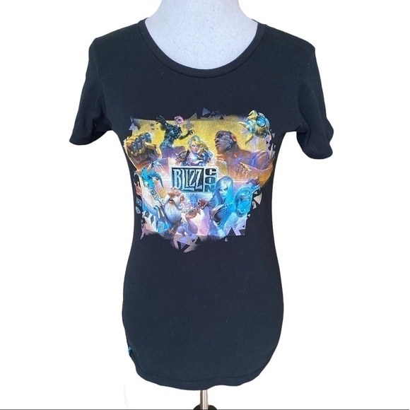 Blizz Con - Anaheim 2017 Black Tee Shirt - Picture 1 of 7